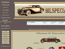 Tablet Screenshot of bilspecialisten.eu